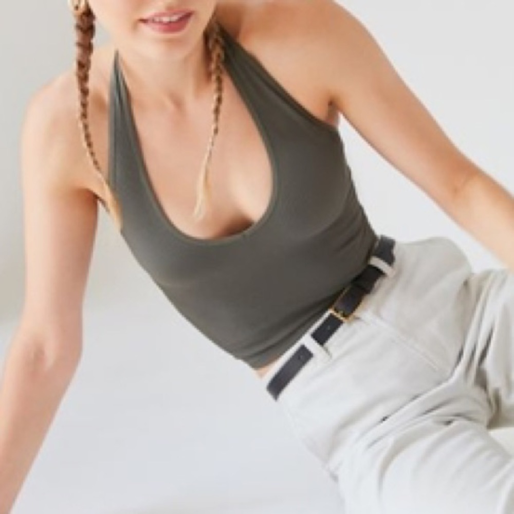 Out from Under Halter Seamless Tank